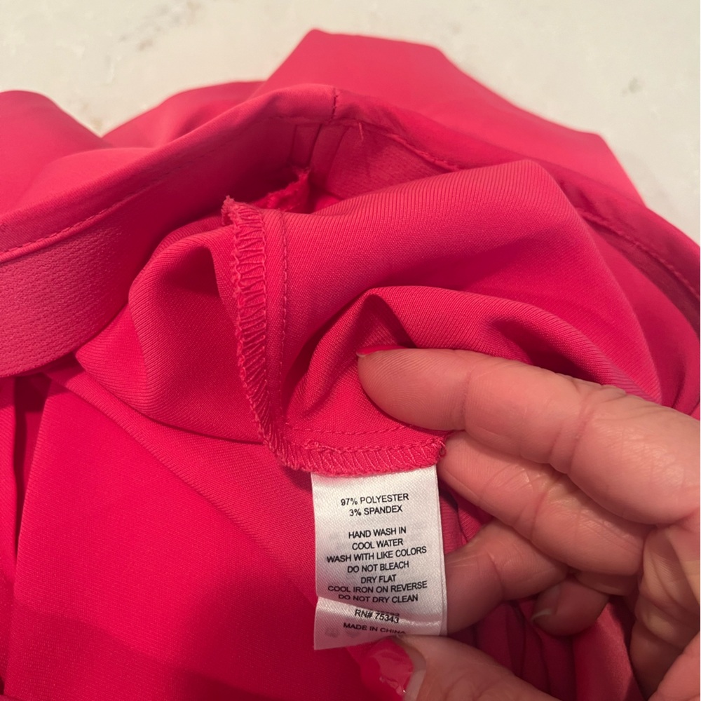 Rachel Zoe- Hot Pink Women's Skirt Size 4 - Picture 5 of 6